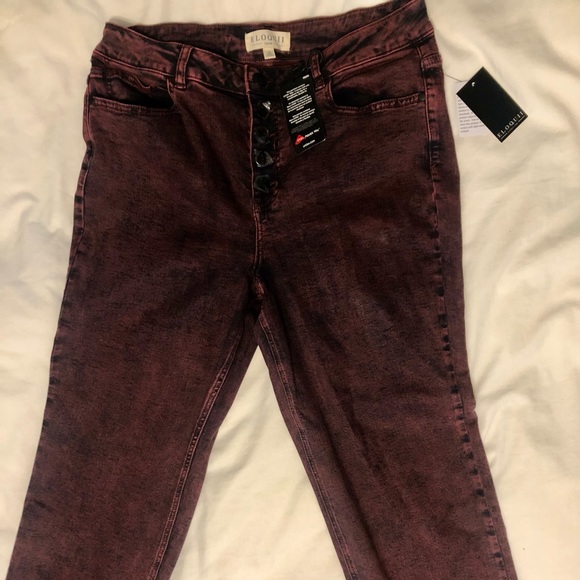 Straight leg jeans in beautiful color - Picture 3 of 8